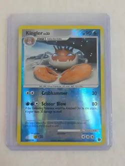 Kingler 20/106 Great Encounters Reverse Holo Pokemon Card TCG 2008 Rare Vintage - Image 3