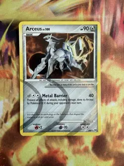 Pokemon Arceus Lv. 100 AR9 Platinum Holo Rare Pokemon Card TCG | LP - Image 1