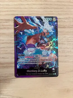 OP09-061 Monkey.D.Luffy Foil English L NM One Piece TCG Card Game - Image 1