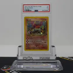 PSA 3 VG Ho-Oh Holo #7/64 Neo Revelation Italiano Pokemon Cards - Image 1