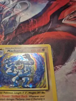 Machamp 8/102 Holo Rare 1st Edition Base Set WOTC Pokemon Card MP/HP - Image 2