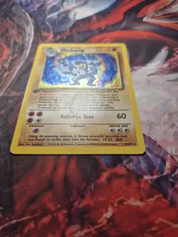 Machamp 8/102 Holo Rare 1st Edition Base Set WOTC Pokemon Card MP/HP - Image 5