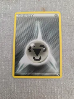 Pokemon Card Black & White Base Metal Energy 112/114 - Image 1
