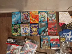 Misc Pokemon Card Stuff Lot #1 Older Theme Deck Coin Etb Guide Pin Mini Binder - Image 2