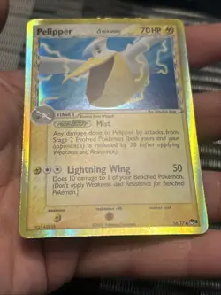 Pokemon TCG Pelipper Promo Card 14/17 Pop Series 5 Delta Species- LP - Image 4