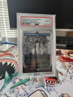 2024 MTG Visions of Beyond Secret Lair Drop Foil PSA 10 Peach Momoko Art #1670 - Image 1