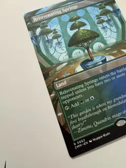 Rejuvenating Springs (Borderless) Commander Masters Regular - Image 3