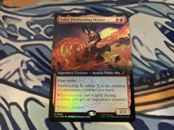 MTG Avatar The Last Airbender Zuko, Firebending Master Extended Art Foil 0200 - Image 1