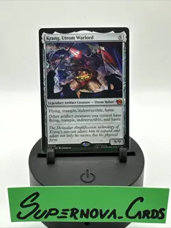 1 x Krang, Utrom Warlord - Teenage Mutant Ninja Turtles - NM-Mint - MTG - Image 1