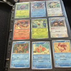 Pokemon Holo Binder Collection 103 Cards - Image 1
