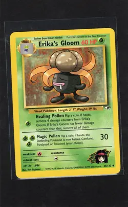 Pokemon TCG Erika's Gloom Gym Heroes 46/132 LP - Image 1