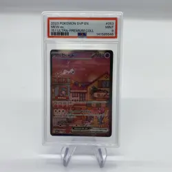 Pokemon Mew ex EX Promo Full Art Holo 053 Scarlet & Violet PSA 9 2023. (46) - Image 1