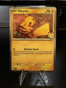 Pikachu (Pokemon Day 2026) 051/162 Miscellaneous Cards & Products Holo - Image 1