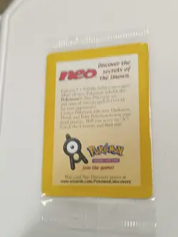 New SEALED Entei 34 WoTC Reverse Holo Black Star Promo Pokemon Card Wow Look! - Image 3