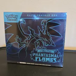 Pokemon Elite Trainer Box Mega Evolution Phantasmal Flames Mega Charizard TCG - Image 1