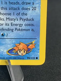 Misty's Psyduck - 90/132 Gym Challenge - WOTC Unlimited - Pokemon TCG - 2000 - Image 5