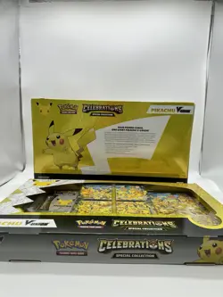 Pokemon TCG: Celebrations Special Collection Box Pikachu V-Union Sealed 820650809156 - Image 2
