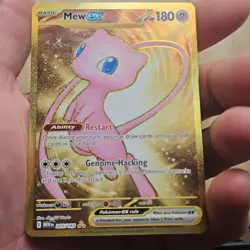 Pokemon Mew EX Ultra Rare Holo Full Art 180 HP Sv: Scarlet & Violet 151 193/165 - Image 1