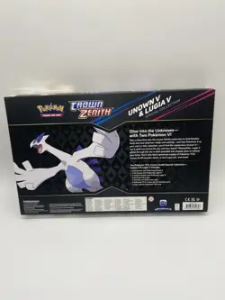 Pokemon Crown Zenith Unown V Lugia V Special Collection Box New - Image 2