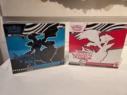Pokemon TCG: Scarlet & Violet Sealed Black Bolt White Flare ETB Lot Of 2 - Image 1