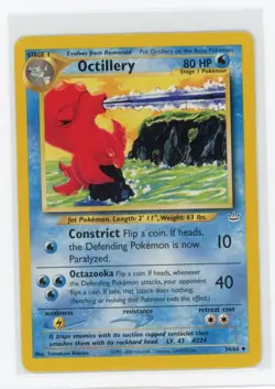 Pokemon Neo Revelation #34/64 Octillery - Image 1