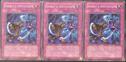 Spirit's Invitation LOD-095 Legacy of Darkness 1st Edition (x3) Yugioh - Image 1