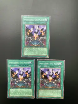 Yugioh Spiritual Energy Settle Machine LOD-082 Common 1st Edition HP X3 - Image 1