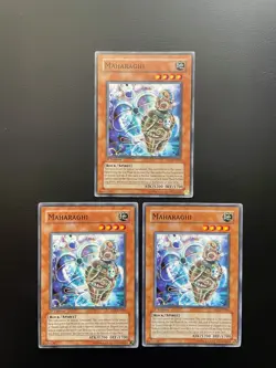 Yugioh Maharaghi SD7-EN004 Common 1st Edition LP/MP X3 - Image 1