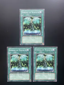 Yugioh Spring Of Rebirth LOD-076 1st Edition Common HP X3 - Image 1