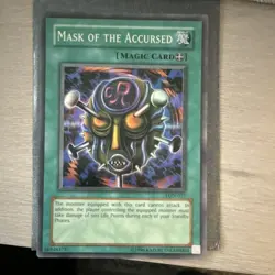 Konami Mask of the Accursed LON-019 Labyrinth of Nightmare Super Rare Unlimited - Image 1