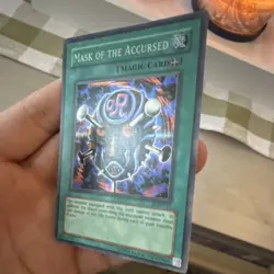 Konami Mask of the Accursed LON-019 Labyrinth of Nightmare Super Rare Unlimited - Image 4