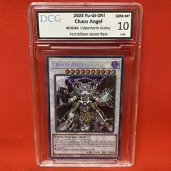 2023 Yu-Gi-Oh! Chaos Angel CYAC-EN044 1st Ed Secret Rare DCG 10 GEM MT - Image 1