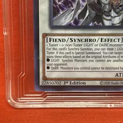 2023 Yu-Gi-Oh! Chaos Angel CYAC-EN044 1st Ed Secret Rare DCG 10 GEM MT - Image 4