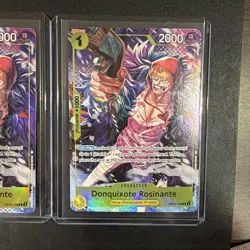 Donquixote Rosinante OP12-108 One Piece Illustration Promo Alt Art NM Two - X2 - Image 3