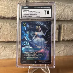 Disney Lorcana Cinderella-Dream Come True Enchanted Rainbow Foil 236/204 - Image 1