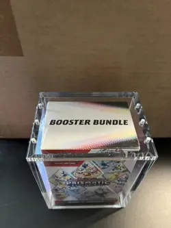6 Booster Pack Bundle Acrylic Display Case/Premium/TCG/Trading Cards/Pokemon - Image 1