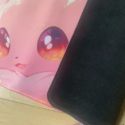 Eevee Rubber Playmat Play Mat For Tcg Trading Card Game Pokemon Mouse Pad - Image 4
