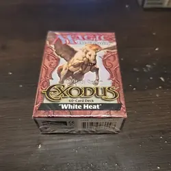 White Heat Theme Deck ~ Exodus 60 Card Deck Factory Sealed - Image 1
