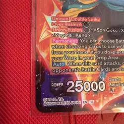 Dragon Ball Super Card Game P-308PR Foil SS3 Gogeta Thwarting The Dark Empire NM - Image 3