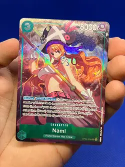 One Piece Premium Card Collection Best Selection Vol 1 Nami OP02-036 Alt Art NM - Image 2