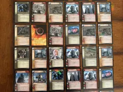 Lord Of The Rings TCG CCG Trading Cards Lot Of 55 Decipher 2001 LP Non Foil - Image 3