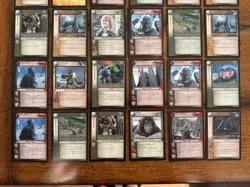 Lord Of The Rings TCG CCG Trading Cards Lot Of 55 Decipher 2001 LP Non Foil - Image 4
