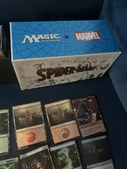 Magic the Gathering Marvel’s Spider-Man - Gift Bundle Box and Cards Lot - Image 1