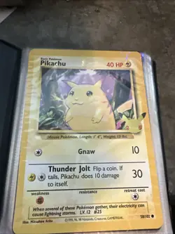 Pokemon 15 Card Jumbo Promo Lot Card Lot in celebratons binder - Image 2