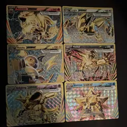 Pokemon BREAK Holo Card Lot - Arcanine, Lugia, Raichu, Yveltal, Nidoking - Image 1