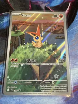 Victini 208 Sv: Scarlet & Violet Promo Cards SVP Illustration Rare NM Holo - Image 1