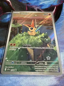 Victini 208 Sv: Scarlet & Violet Promo Cards SVP Illustration Rare NM Holo - Image 2