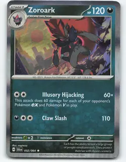 Zoroark #032/064 Holo Pokemon Card - Image 1