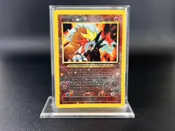 Entei Movie Promo 34 (HP/DMG) Pokemon Card English *Swirl!* - Image 1