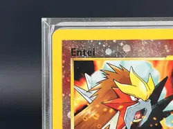 Entei Movie Promo 34 (HP/DMG) Pokemon Card English *Swirl!* - Image 3